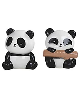 Fc Design 2-pc Set 3"H Panda Salt & Pepper Shakers Home Decor Perfect Gift for House Warming, Holidays and Birthdays