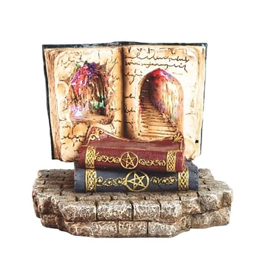 Fc Design 8"W Bookcase Display for Mini Owl Statue Fantasy Decoration Figurine Home Decor Perfect Gift for House Warming, Holidays and Birthdays