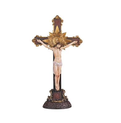 Fc Design Jesus Nailed On The Cross 12"H Crucifix Holy Statue Religious Decoration Figurine Home Decor Perfect Gift for House Warming, Holidays and Bi