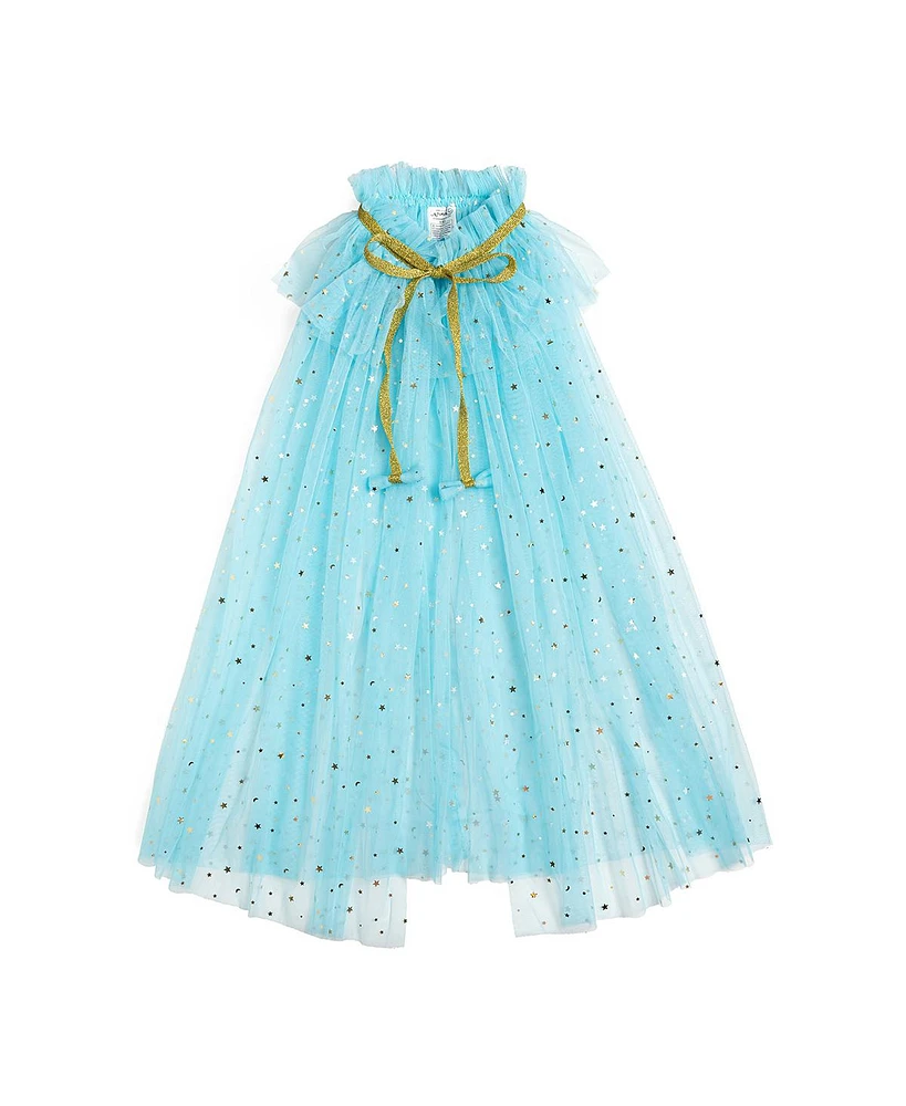 Sweet Wink Girls Aqua Star Cape