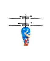 World Tech Toys Marvel 3.5 Inch Captain America Flying Figure Ir Helicopter