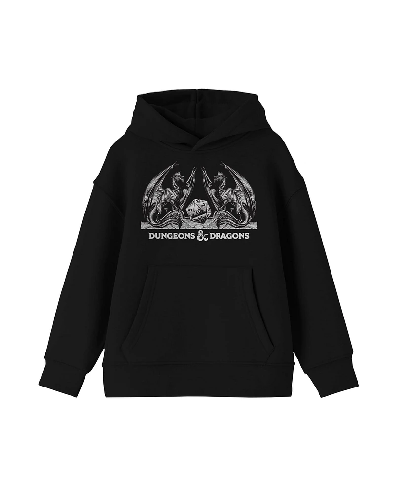 Dungeons & Dragons Boys Mirror Black Sweatshirt