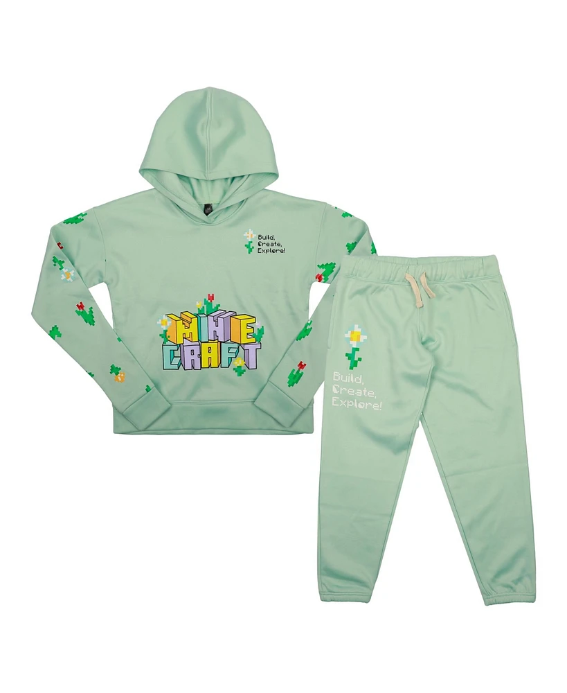 Minecraft Boys Youth Hoodie and Sweatpant Set