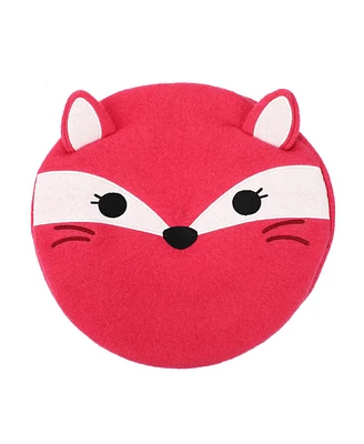 Squishmallows Fifi The Fox Women's Pink Beret Cap