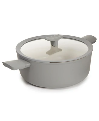 BergHOFF Balance Non-stick Ceramic Stockpot 11", 6.5qt. With Glass Lid, Recycled Aluminum