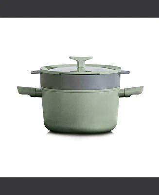 BergHOFF Balance 3Pc Non-stick Ceramic Steamer Set, Recycled Aluminum