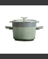 BergHOFF Balance 3Pc Non-stick Ceramic Steamer Set, Recycled Aluminum