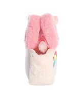 Aurora Small Pastel Rainbow Kitty Fancy Pals Fashionable Plush Toy Pink 7"