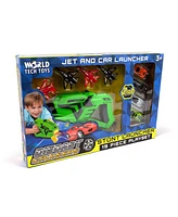 World Tech Toys Diecast Cruisers Car Jet Stunt Launcher