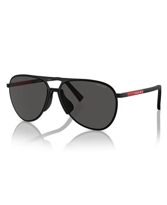 Prada Linea Rossa Men's Sunglasses Ps 53ZS