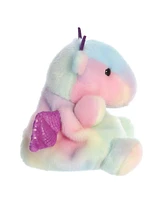 Aurora Mini Aster Dragon Palm Pals Adorable Plush Toy Rainbow 4"