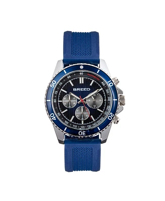 Breed Tempo Chronograph Strap Watch