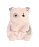 Aurora Small Purdi Pig Fluffles Whimsical Plush Toy Pink 6"