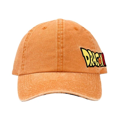 Dragon Ball Z Men's Anime Cosplay Orange Goku Baseball Cap Hat with embroidered Logo for Men