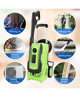 Sugift 2600 Max Psi 1.8 Gpm Electric High Pressure Washer, Cleans Cars/Fences/Patios