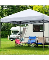 Sugift 10 Ft. W x 10 Ft. D Steel Pop-Up Canopy