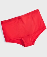 State of Day Women's Cotton Blend Boyshort Underwear, Created for Macy's