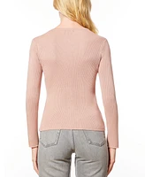 Melissa Paige Women's Ribbed Scoop-Neck Sweater, Regular & Petite