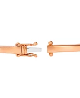 Le Vian Crazy Collection Chocolate Diamond & Nude Diamond Bangle Bracelet (1-1/2 ct. t.w.) in 14k Rose Gold