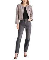 Steve Madden Women's Tweed Cropped Manon Jacket