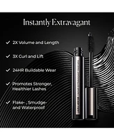 Laura Mercier Mini Caviar Extravagant Volumizing & Lengthening Waterproof Mascara