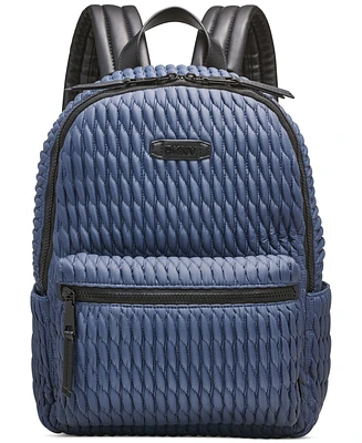 Dkny Mack Medium Quilted Nylon Backpack