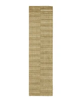 Bobby Berk Broken Stripe Broken Stripe 2'x8' Runner Area Rug