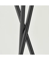 Jaxon 60" Led Contempoary Tripod Floor Lamp with Drum Shade