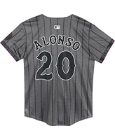 Nike Preschool Pete Alonso Graphite New York Mets 2024 City Connect Limited Player Jersey