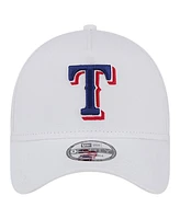 New Era Men's White Texas Rangers Tc A-Frame 9FORTY Adjustable Hat