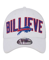 New Era Men's White Buffalo Bills Breakers 39THIRTY Flex Hat