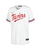 Nike Big Boys and Girls Royce Lewis White Minnesota Twins Home Replica Player Jersey