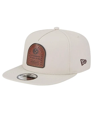 New Era Men's Stone Pittsburgh Steelers Premier 9FIFTY Snapback Hat