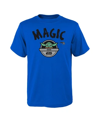 Big Boys and Girls Blue Orlando Magic Star Wars The Child T-Shirt