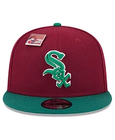 New Era Men's Cardinal/Green Chicago White Sox Strawberry Big League Chew Flavor Pack 9FIFTY Snapback Hat