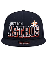 New Era Men's Navy Houston Astros Game Day Bold 9FIFTY Snapback Hat