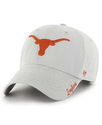 47 Brand Women's Gray Texas Longhorns Miata Clean Up Adjustable Hat