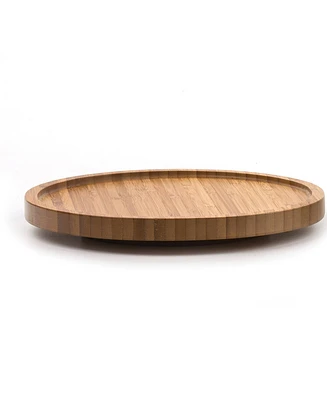 Rsvp International Bamboo 8" D Tool Crock Turntable