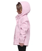 Rokka&Rolla Girls Waterproof Rain Coat Rubberized Jacket