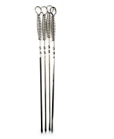 Rsvp International Endurance Stainless Steel 4 Piece 14" Spring Skewer Set