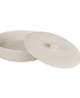 Rsvp International 11" D Stoneware White Tortilla Warmer