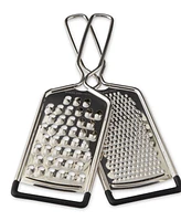 Rsvp International Endurance Stainless Steel 2 Piece 10"x3" Hand Held Cheese Grater