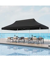 Costway 10 x 20 Ft Pop-up Canopy UPF50+ Sun Protection Tent with Carrying Bag