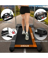 2 Hp Folding Treadmill Motorized Running Machine 12 Preset Program & Lcd Display