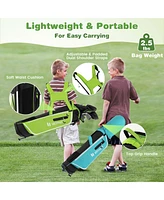 Costway Junior Complete Golf Club Set for Kids Age 11-13 Years Old Practice