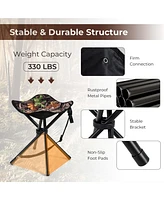2 Pack Folding Hunting Stool Lightweight Foldable Outdoor Stool Seat