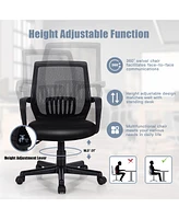 Costway Mid-Back Mesh Chair Height Adjustable Executive Chair