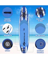 Costway 10.5 Inflatable Stand Up Paddle Board Sup Surfboard