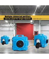 Costway Industrial Commercial Hape Air Scrubber Negative Air Purifier 500-2000sq.ft