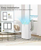 Costway 9000BTU Portable Air Conditioner 3-in-1 Air Cooler Fan Dehumidifier w/ Remote